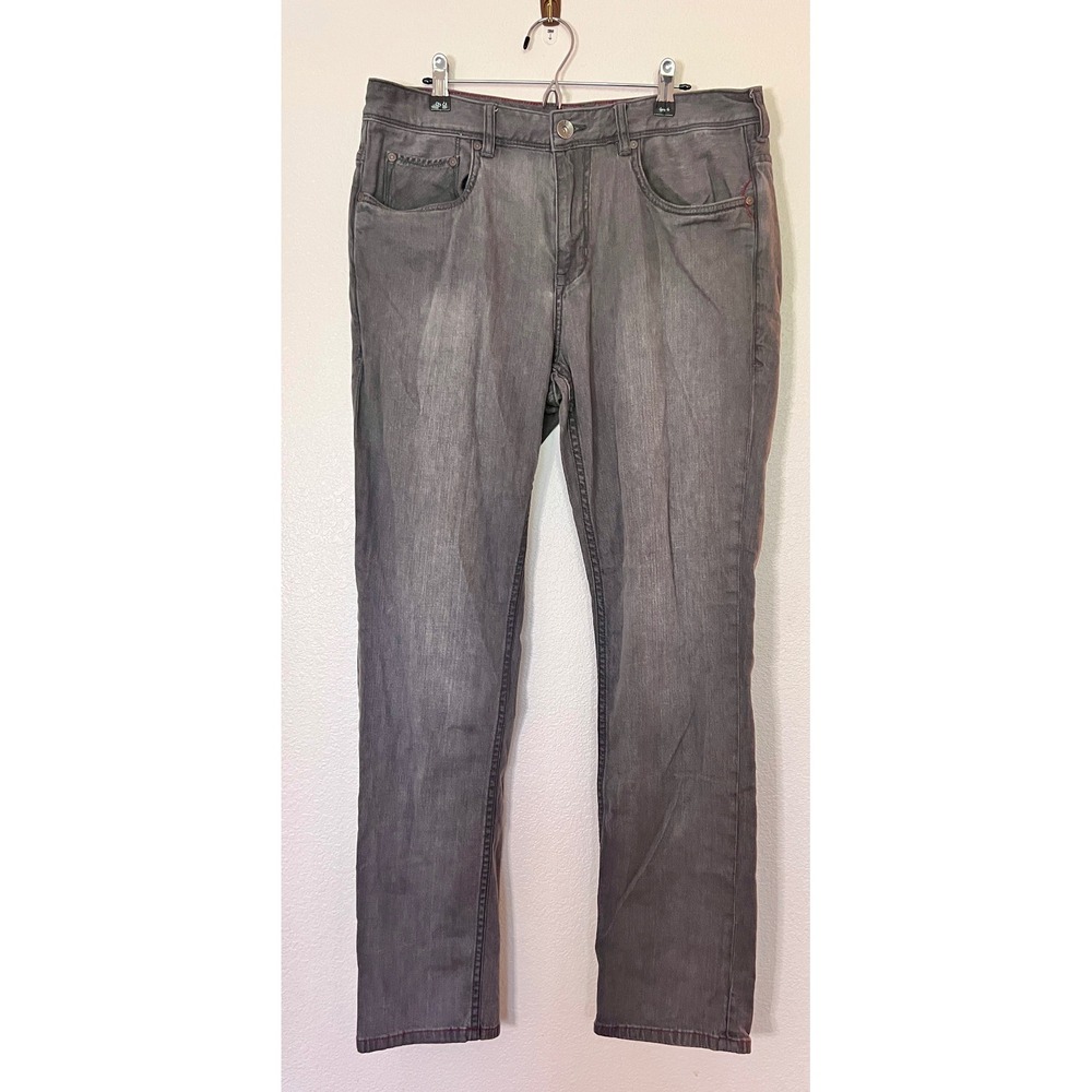 Tommy Bahama Belize Vintage Jeans Mens 35x32 Gray Straight Denim‎ Casual